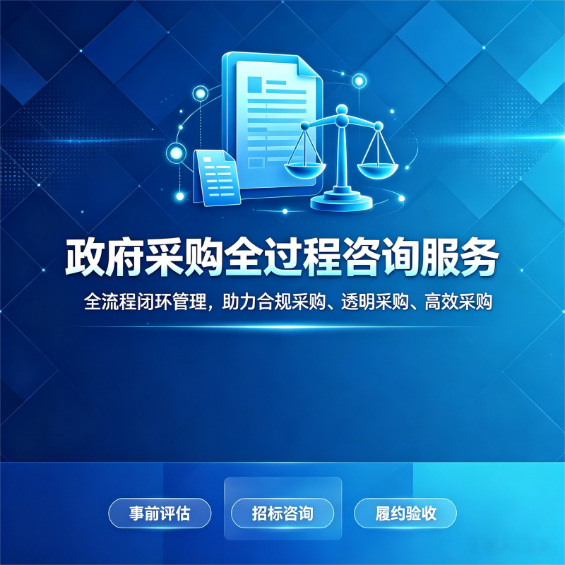政府采购全过程咨询服务